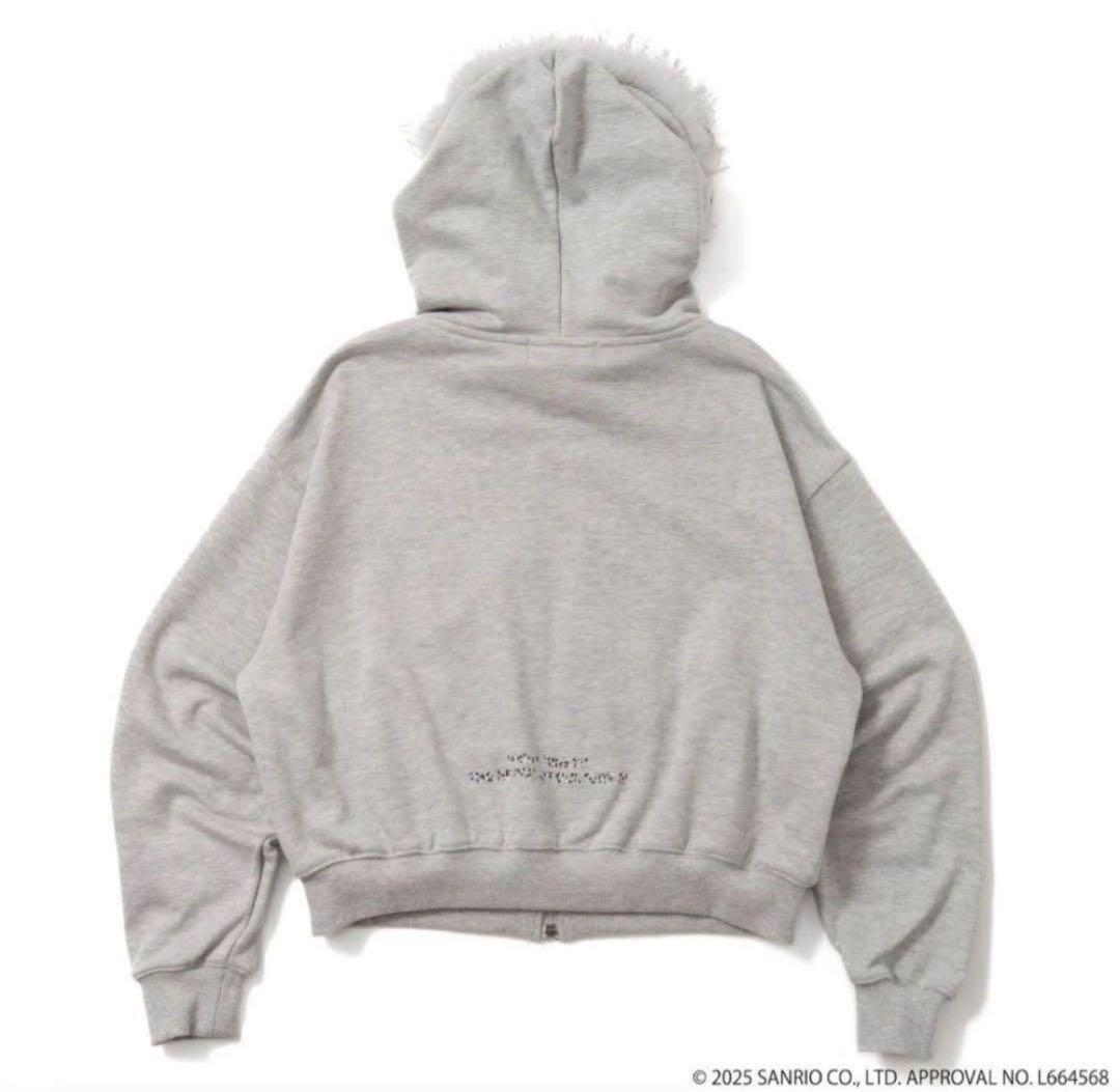 9090 x ハローキティ 90 Logo Zip Hoodie