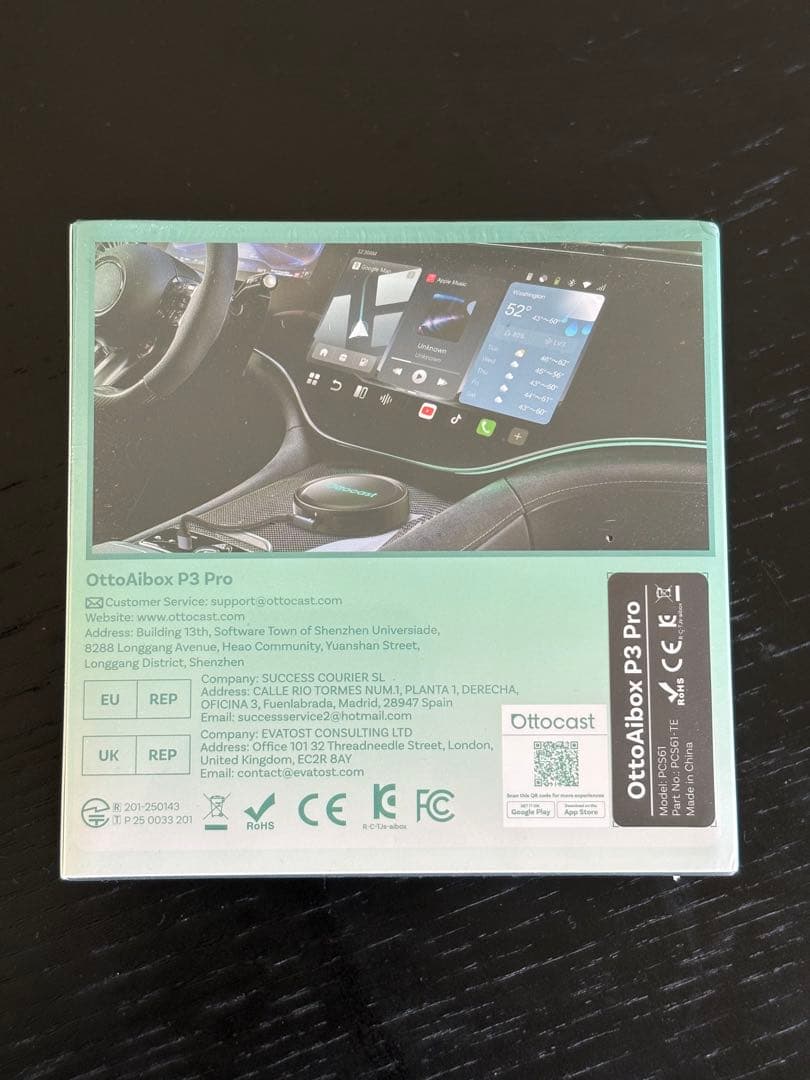 アクセサリー Ottocast OttoAibox P3 PRO