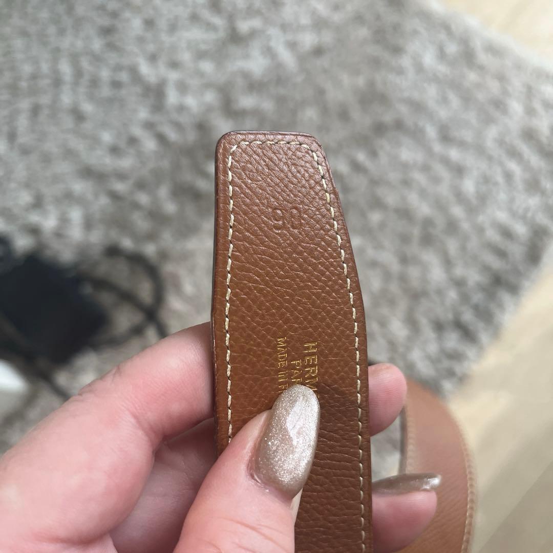 初売り　３日まで割引　HERMES コンスタンスH リバーシブル　ゴールド