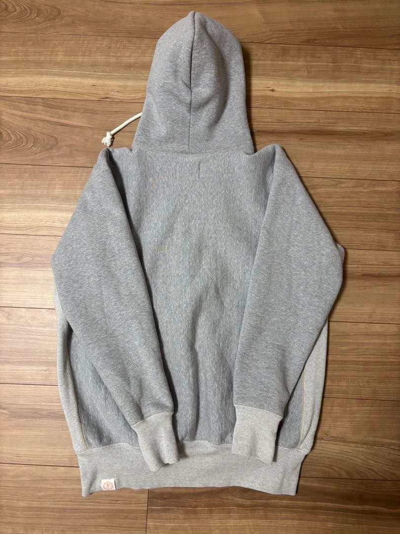 ボンクラ　パーカー　ジップアップ