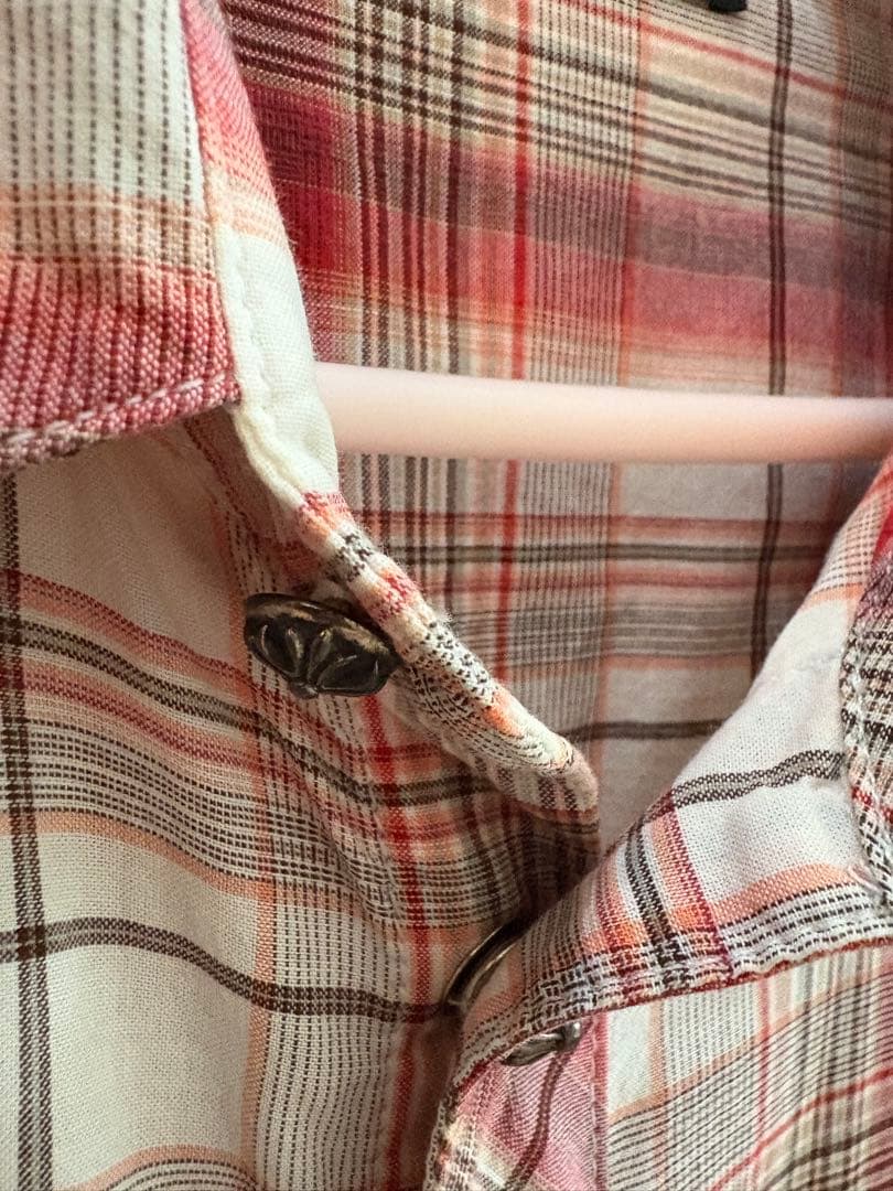 SATORUページ 超希少 クロムハーツ クロスパッチ ワイシャツ