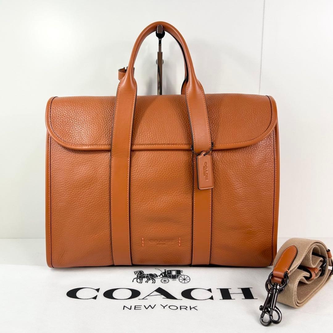 ✅【美品】定価9.3万　メンテ済み　コーチ　ビジネスバッグ　COACH ゴッサム