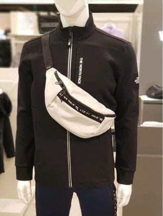 完売！ノースフェイス　H-SLING　ボディバッグ　ショルダーバッグ　アイボリー