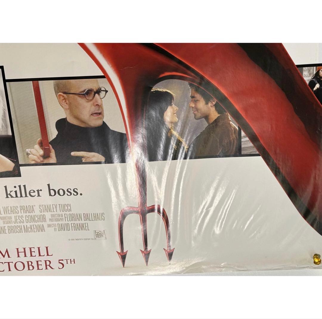 『 プラダを着た悪魔 』　映画　洋画　ポスター　イギリス　オリジナル