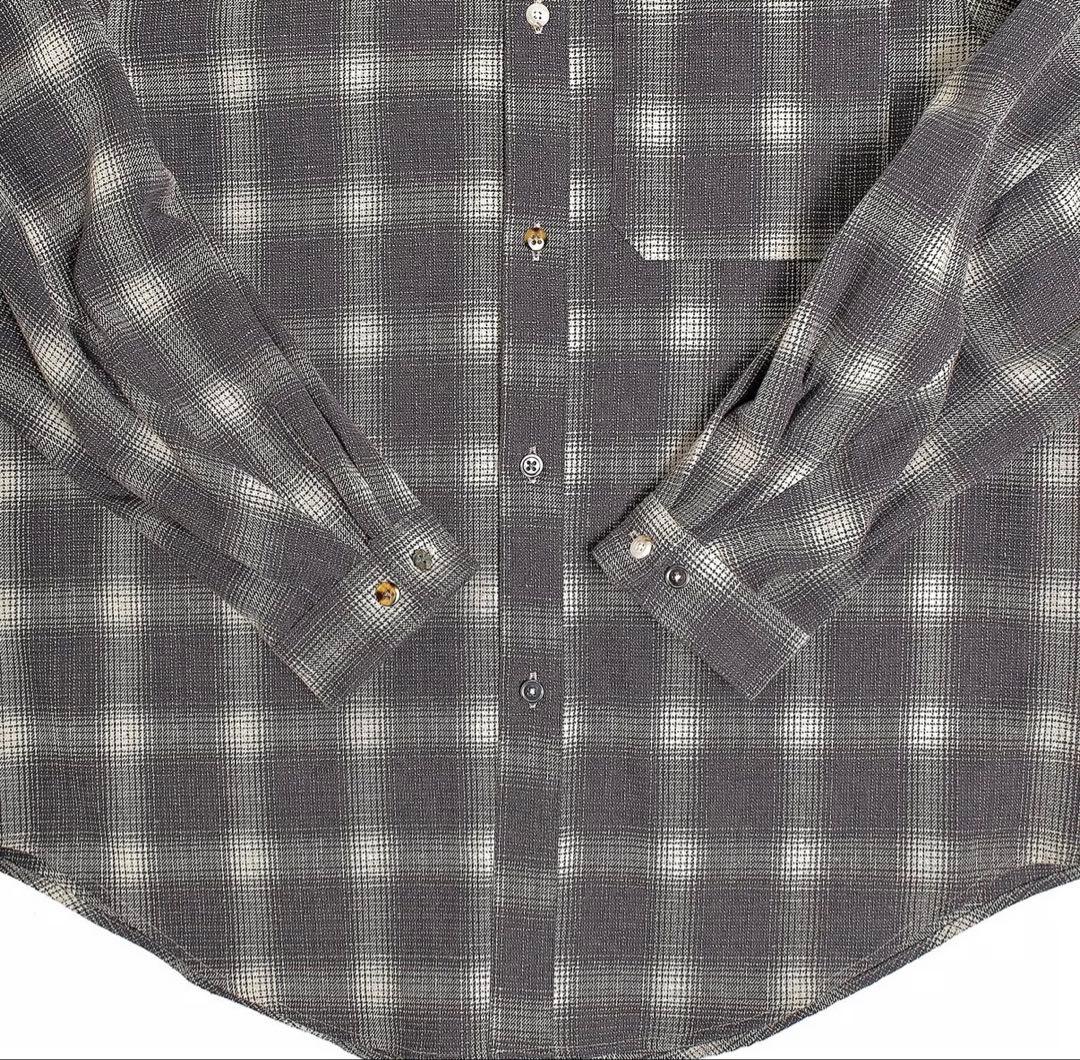 超美品 オンブレ TSY ORIGINAL OMBRE CHECK SHIRTS