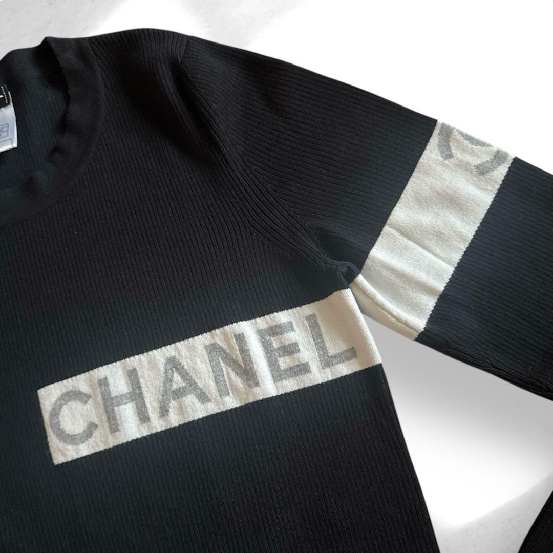 CHANEL ニットセーター♡ココマーク♡ロゴ　38