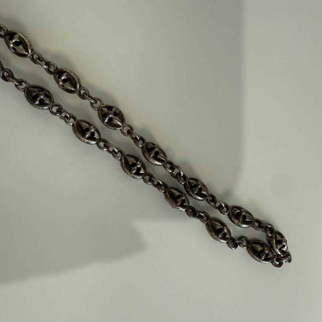 JUSTIN DAVIS チェーンネックレス シルバー系　50cm