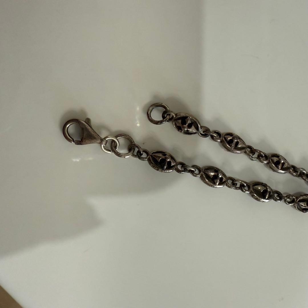 JUSTIN DAVIS チェーンネックレス シルバー系　50cm