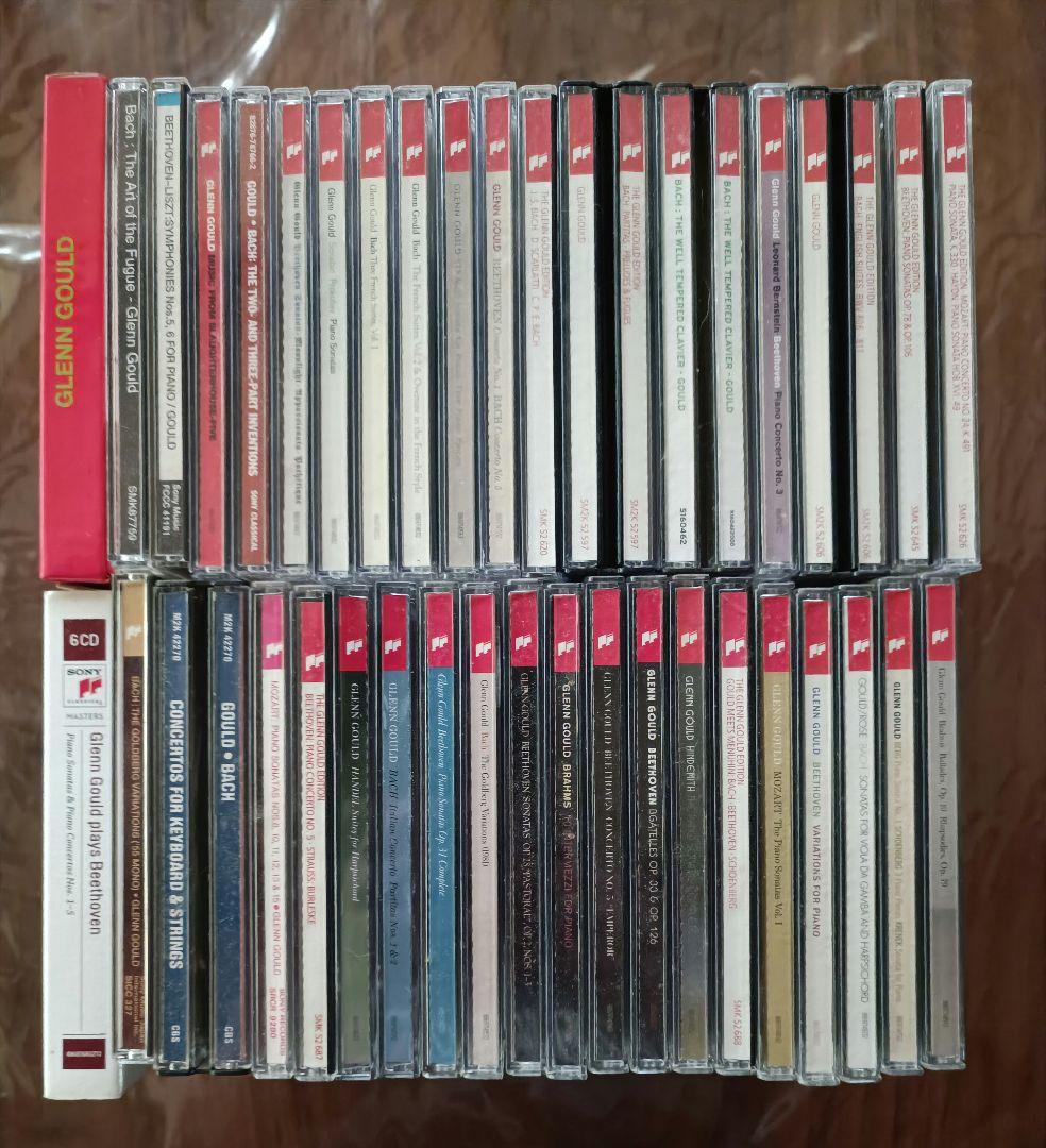 グレングールド CD32枚、2枚組×3、4枚組×2、6枚組×1、DVD×1