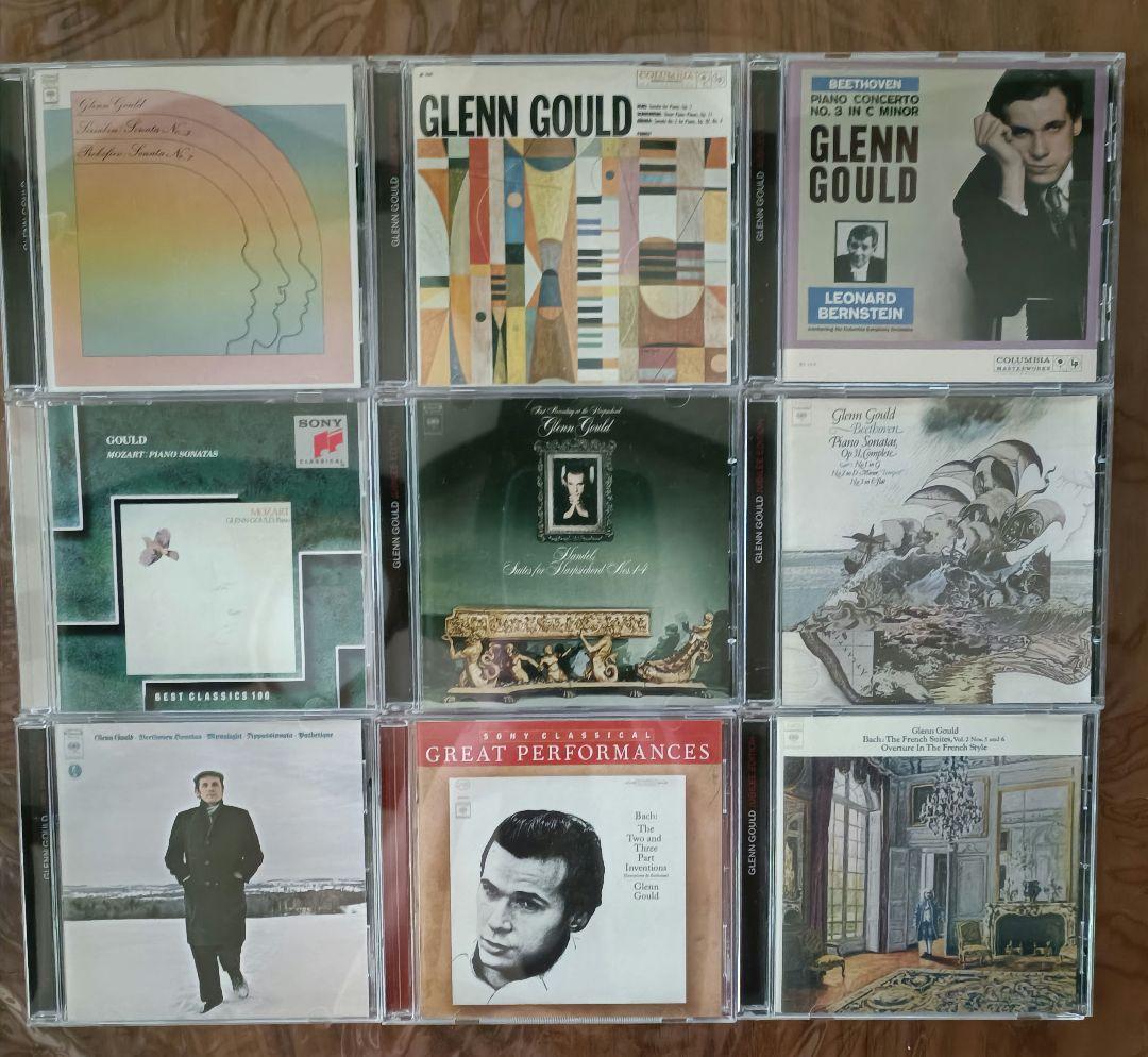 グレングールド CD32枚、2枚組×3、4枚組×2、6枚組×1、DVD×1