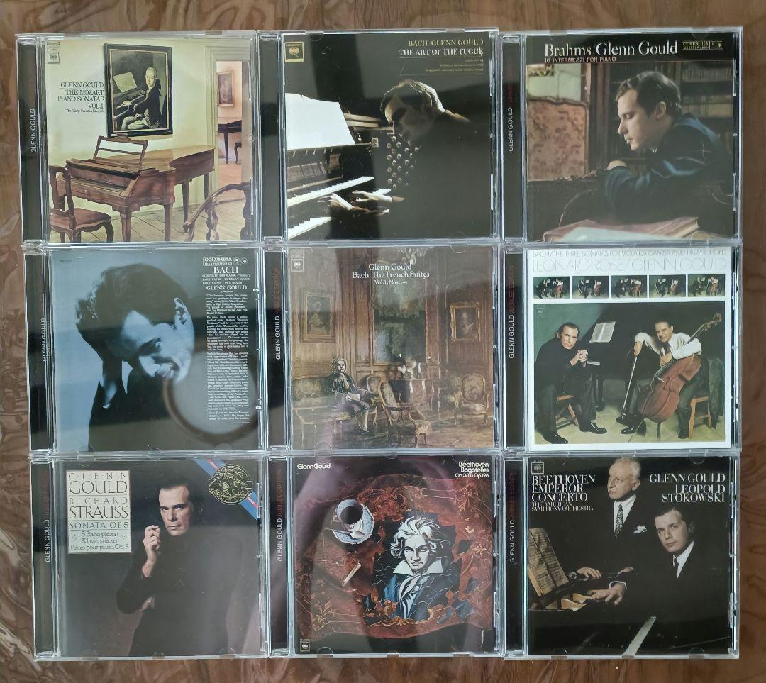 グレングールド CD32枚、2枚組×3、4枚組×2、6枚組×1、DVD×1