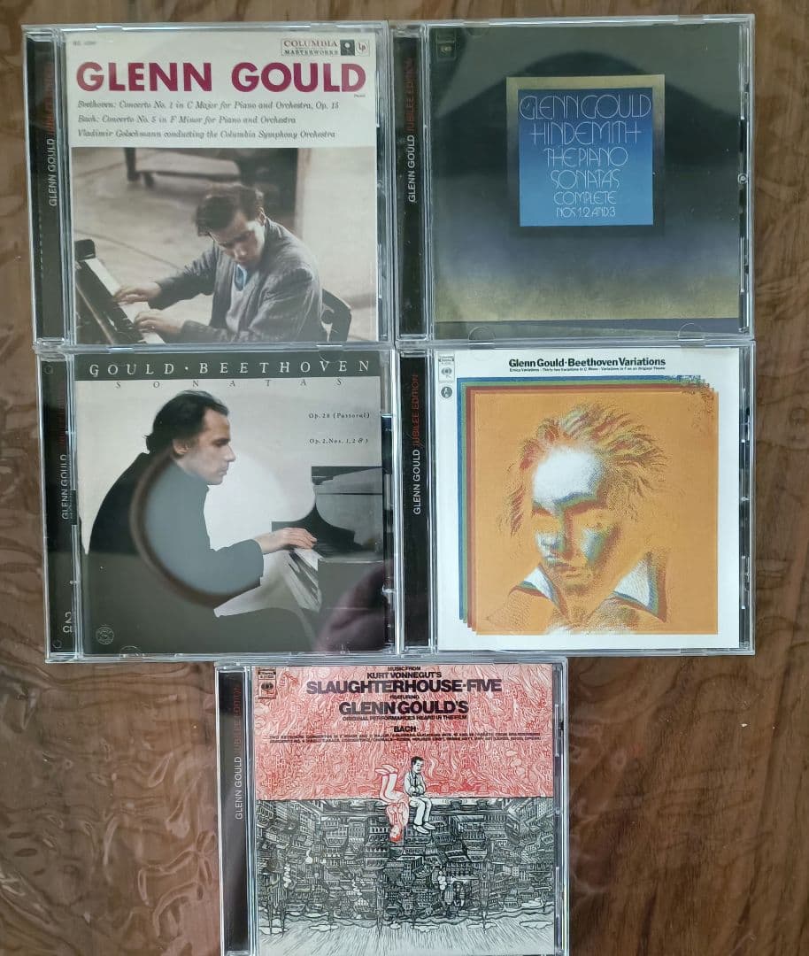 グレングールド CD32枚、2枚組×3、4枚組×2、6枚組×1、DVD×1