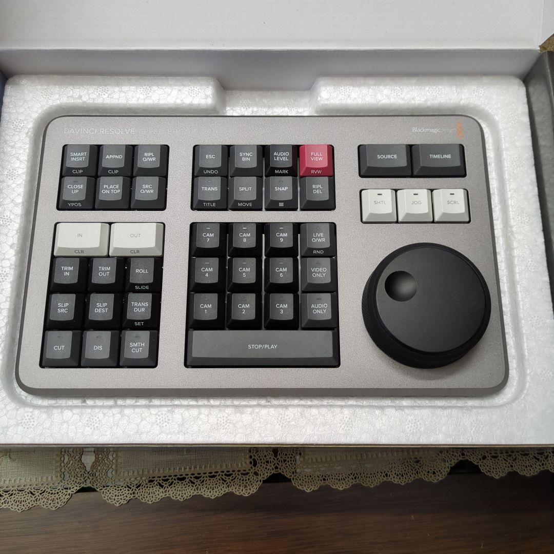 DaVinci Resolve Speed Editor（ライセンス非付属）