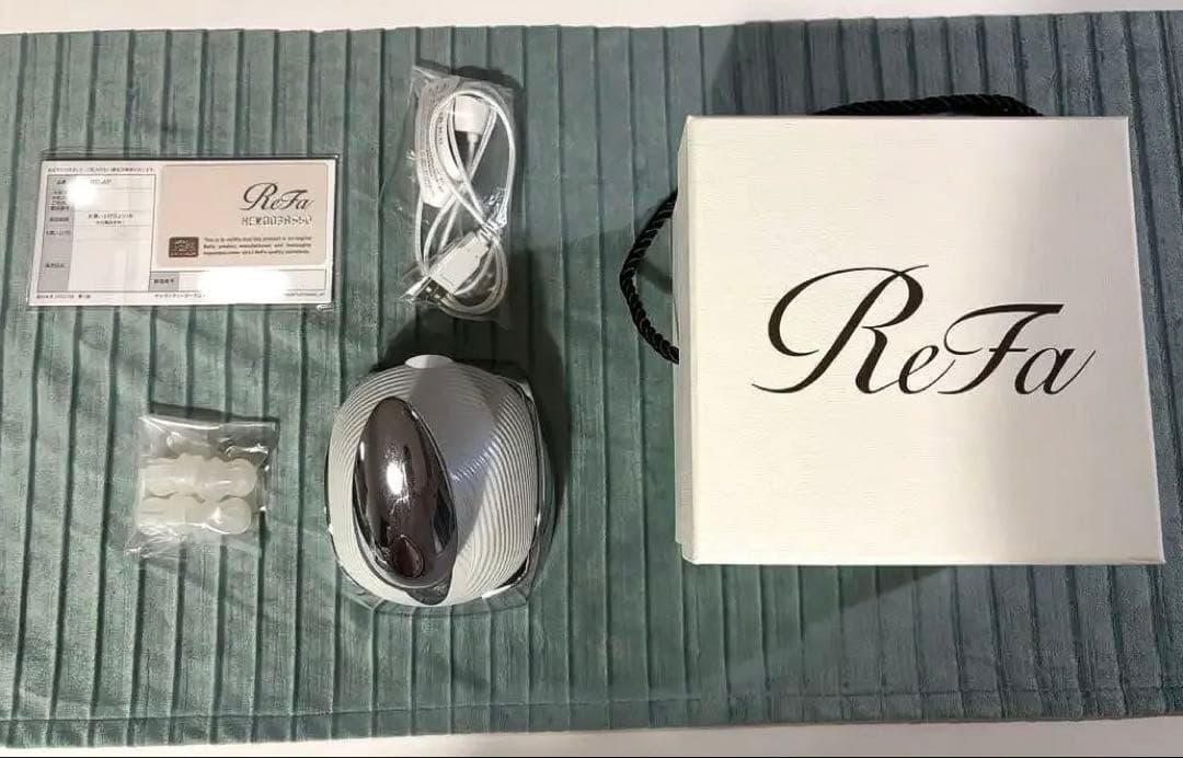 ReFa リファビューテック ヘッドスパ　ホワイト　豪華おまけつき！
