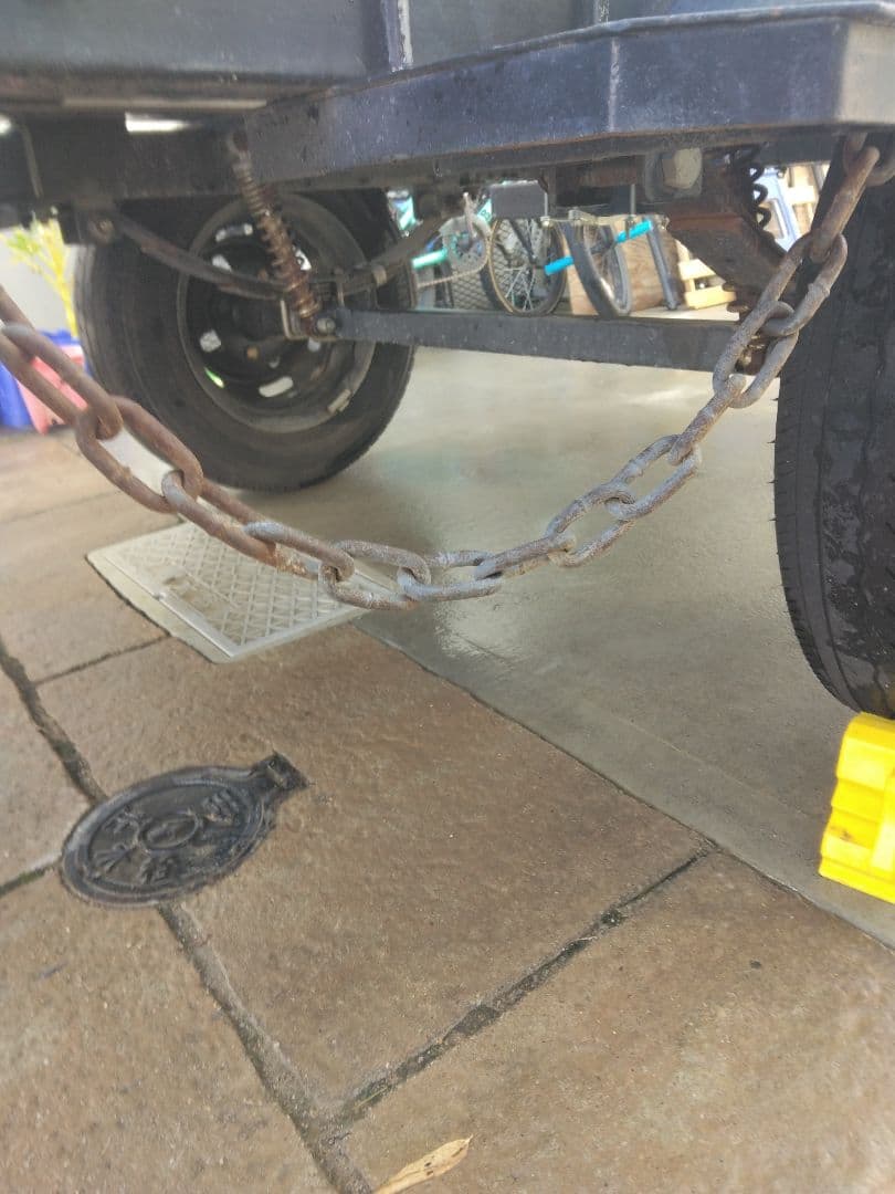 軽トレーラー　バイクトレーラー　令和8年4月まで車検あり