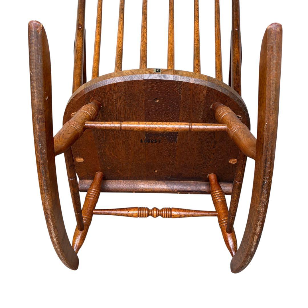 【極美品】飛騨産業　ロッキングチェア　穂高　キツツキ