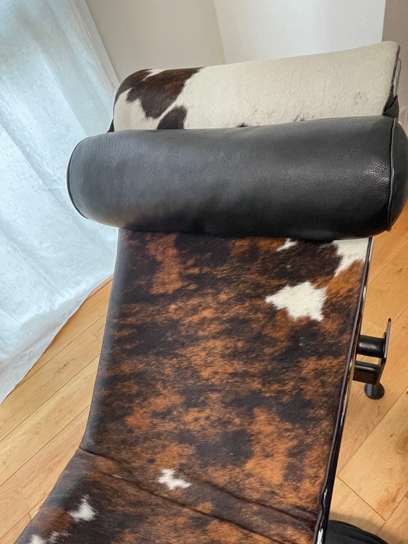 ル・コルビュジエ LC4 シェーズロング ラウンジチェア ポニー柄 ハラコ