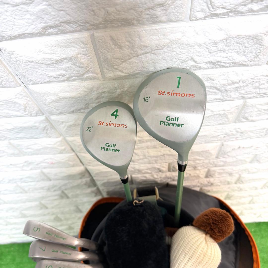ゴルフセット　初心者応援　ゴルフプランナー　レディース　右打ち　打感良好