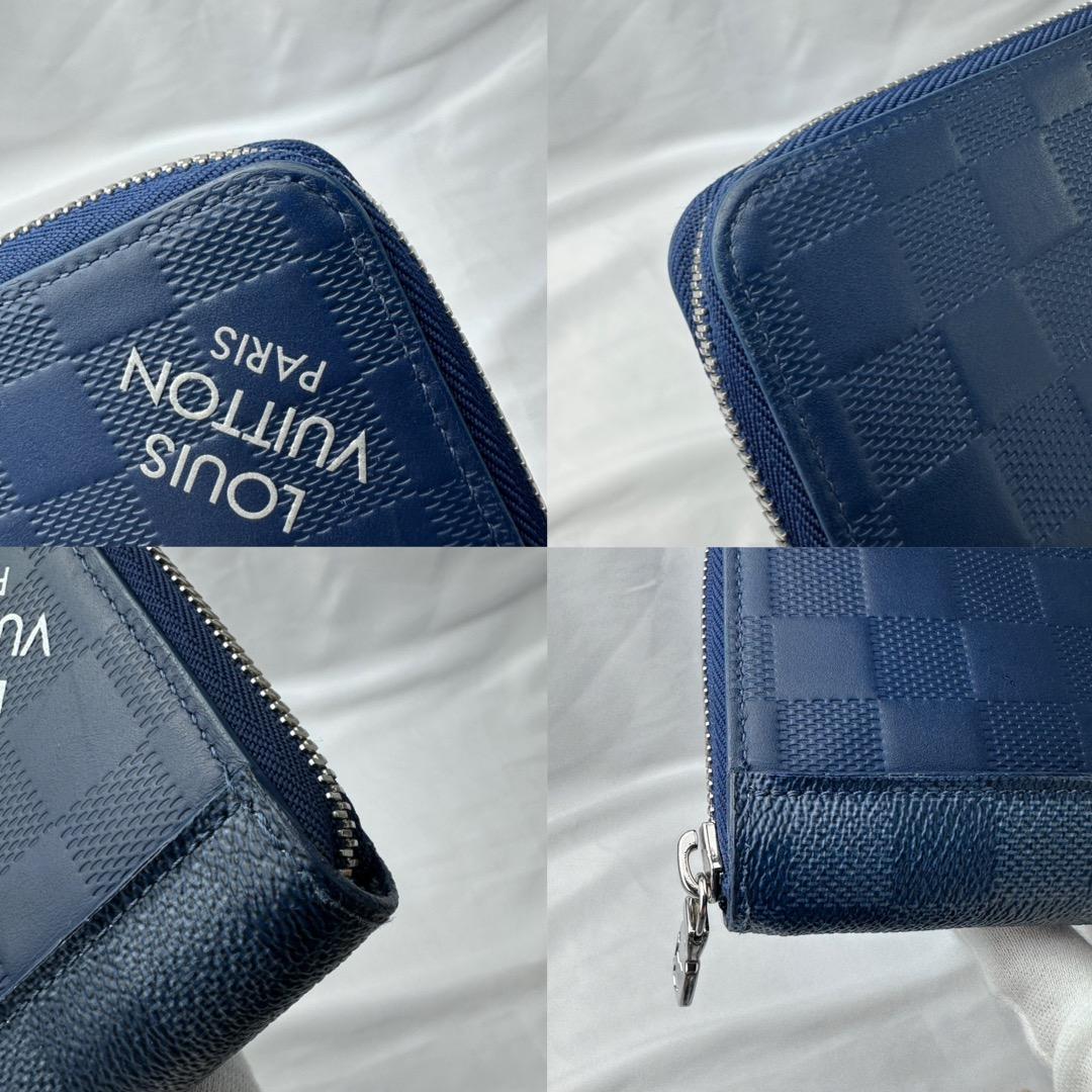 【極美品】 ルイヴィトン 長財布 ヴェルティカル ダミエ アンフィニ 付属品付