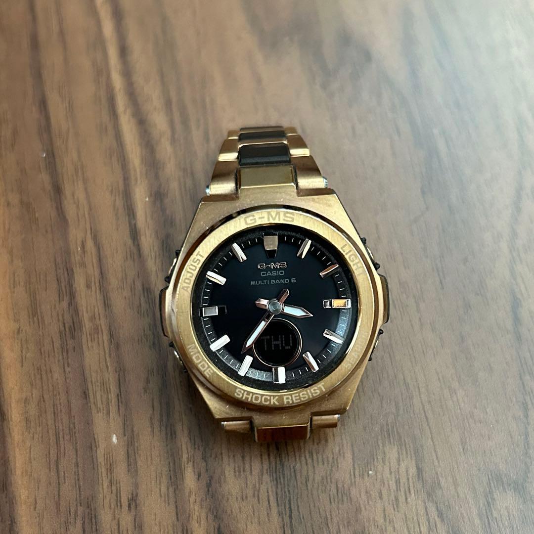 カシオ　G-MS G-shock baby-g MSG-W200CG 美品