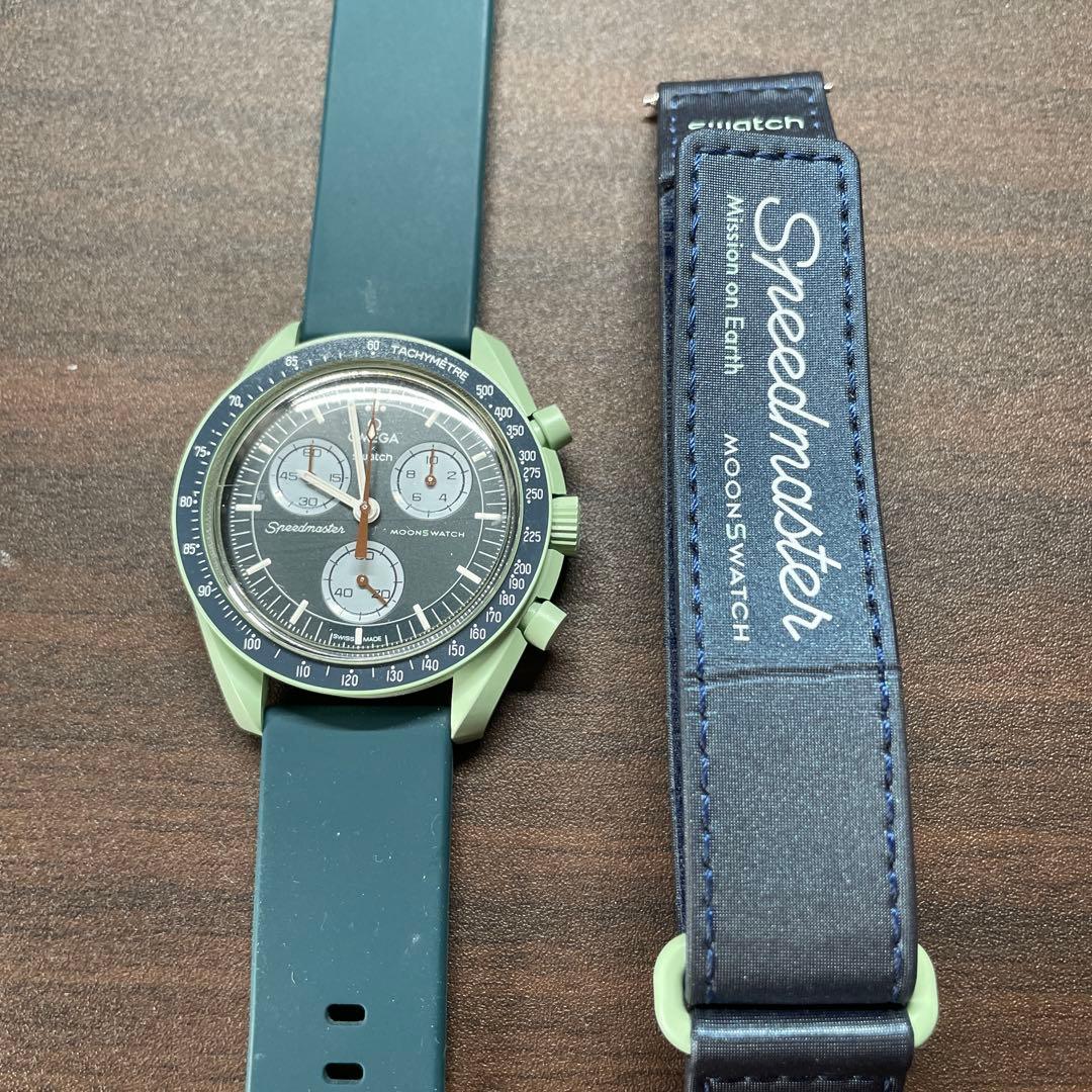 スウォッチ × オメガ　Mission on Earth