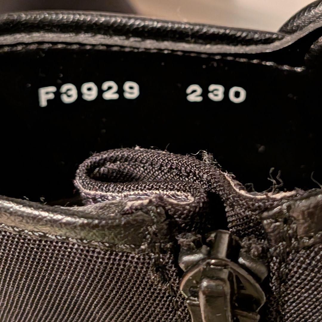 極美品　現行品　トップドライ　ジップ　ショートブーツ　ゴアテックス　23cm 黒