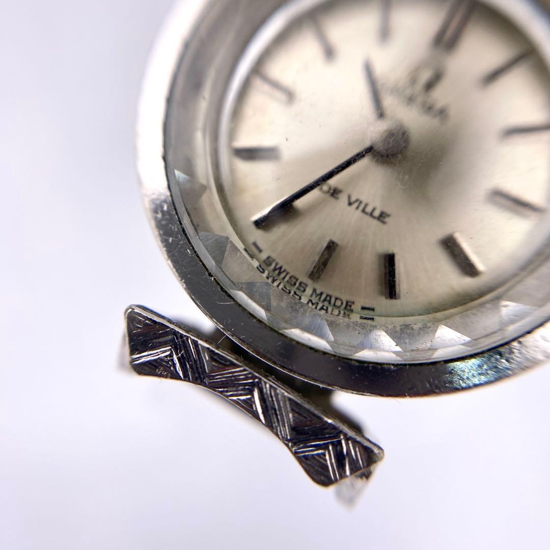 【稼働品】OMEGA オメガ DeVille 手巻き時計 レディース ケースのみ