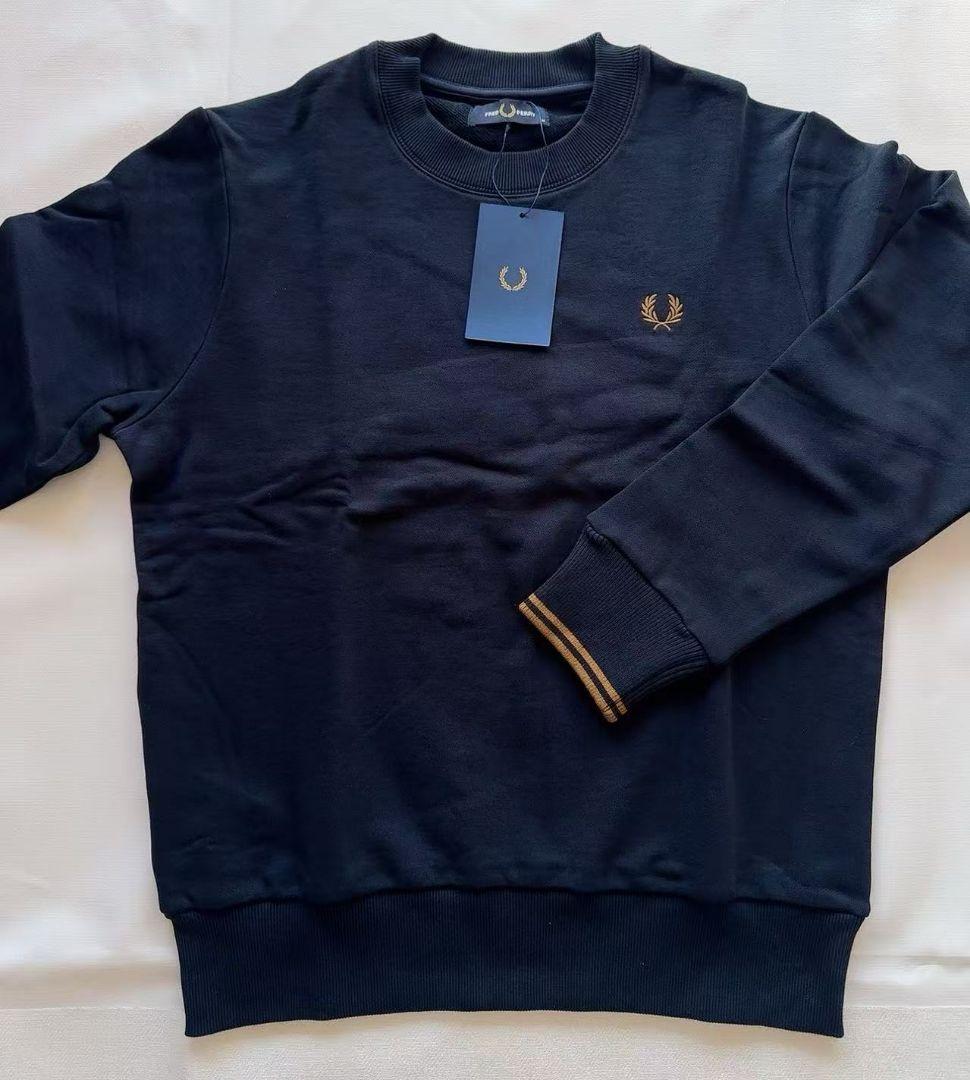 未使用 FRED PERRY スウェット トレーナー ネイビー XLサイズ