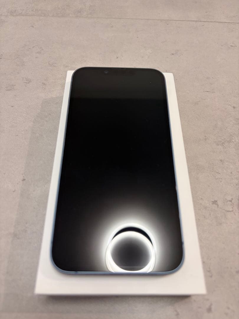 iPhone14 256GB ブルー SIMフリー 残債無し 美品 Apple