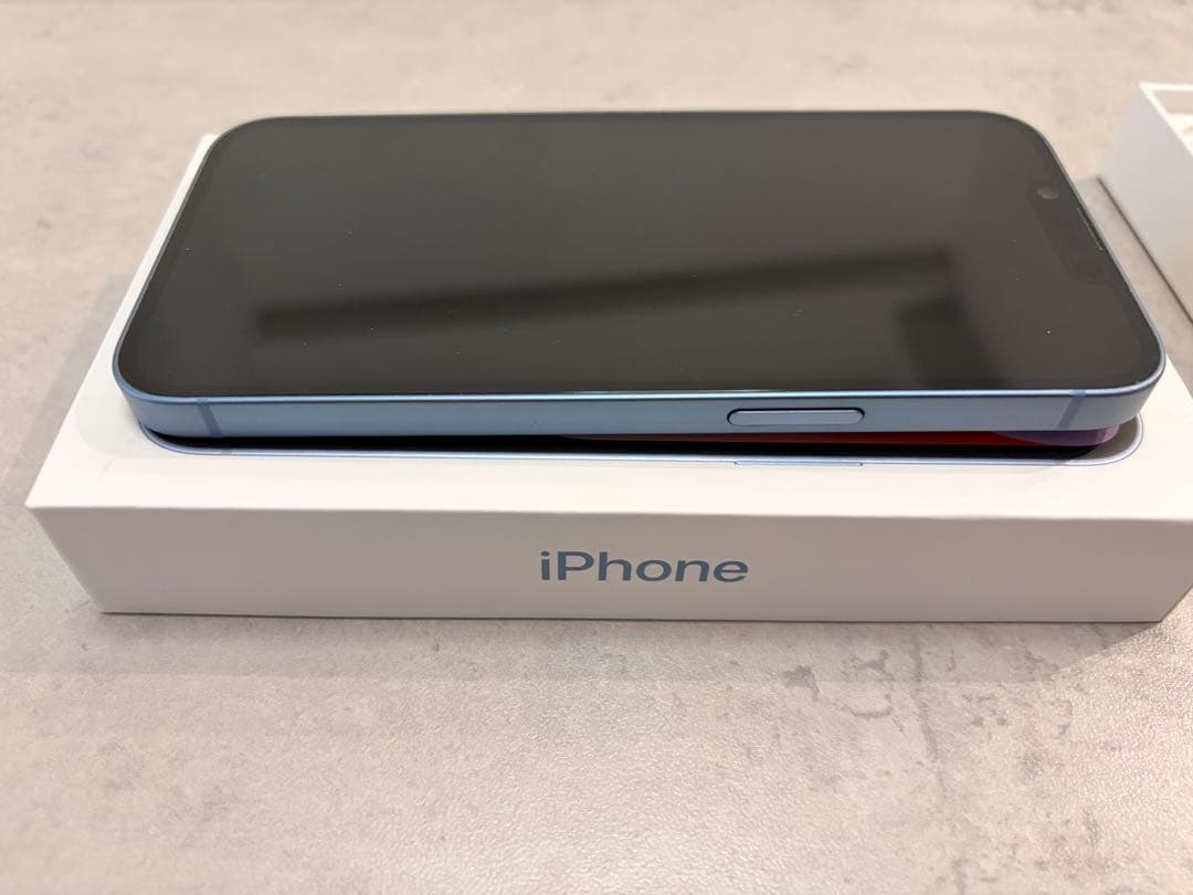 iPhone14 256GB ブルー SIMフリー 残債無し 美品 Apple