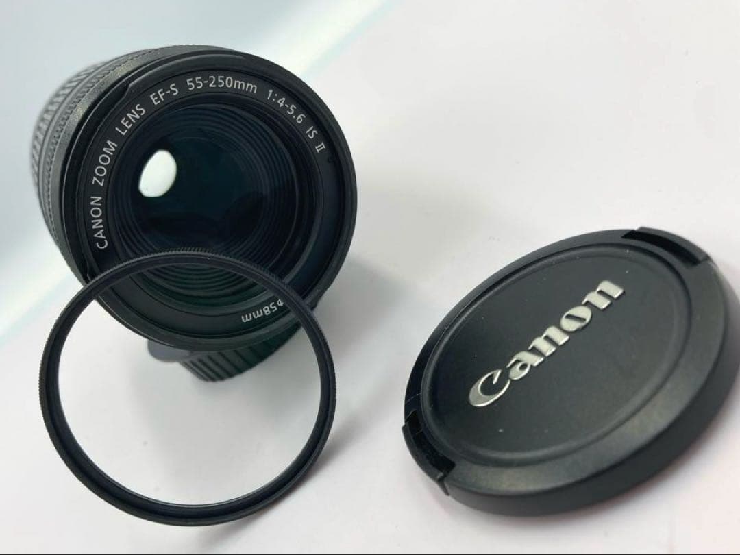 【完動品/返品保証】Canon EF-S 55-250mm IS Ⅱ望遠