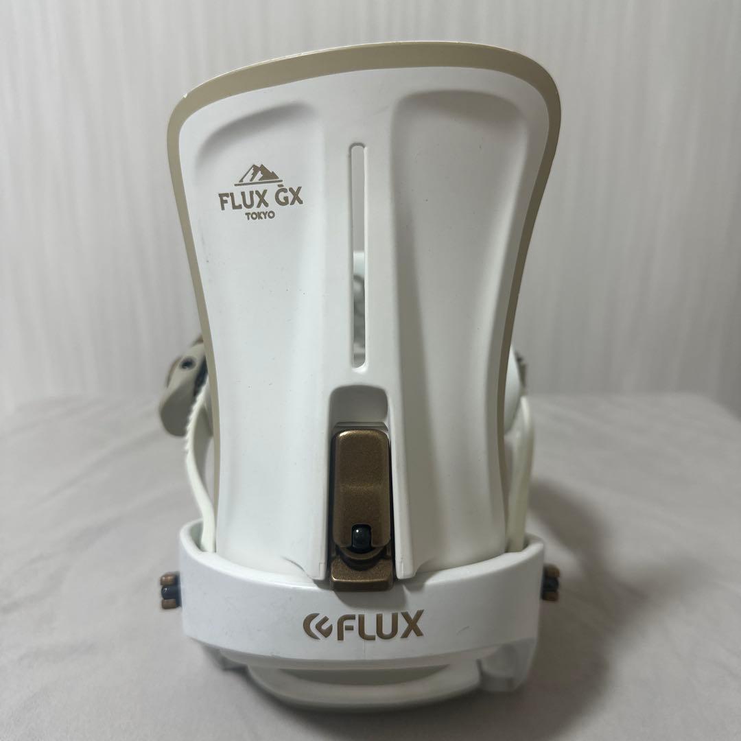 FLUX GX Tokyo ビンディング ホワイト×ゴールド