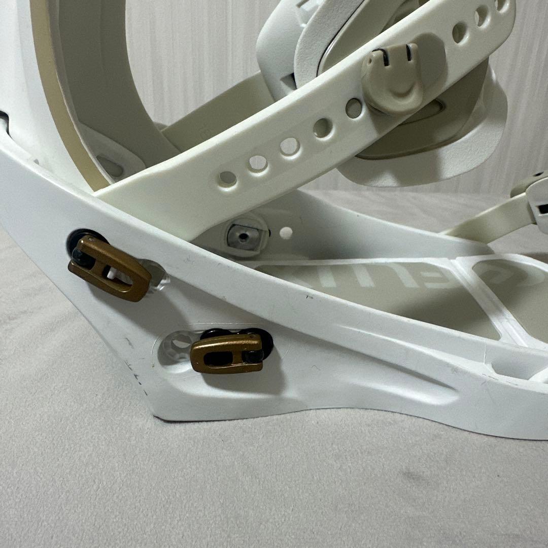 FLUX GX Tokyo ビンディング ホワイト×ゴールド