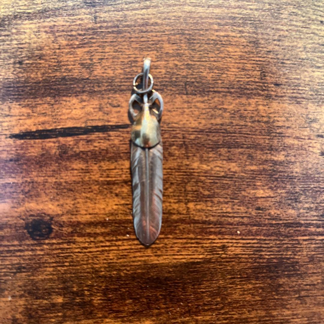 goro's.ストレートハートフェザー. ハートホイールフェザー