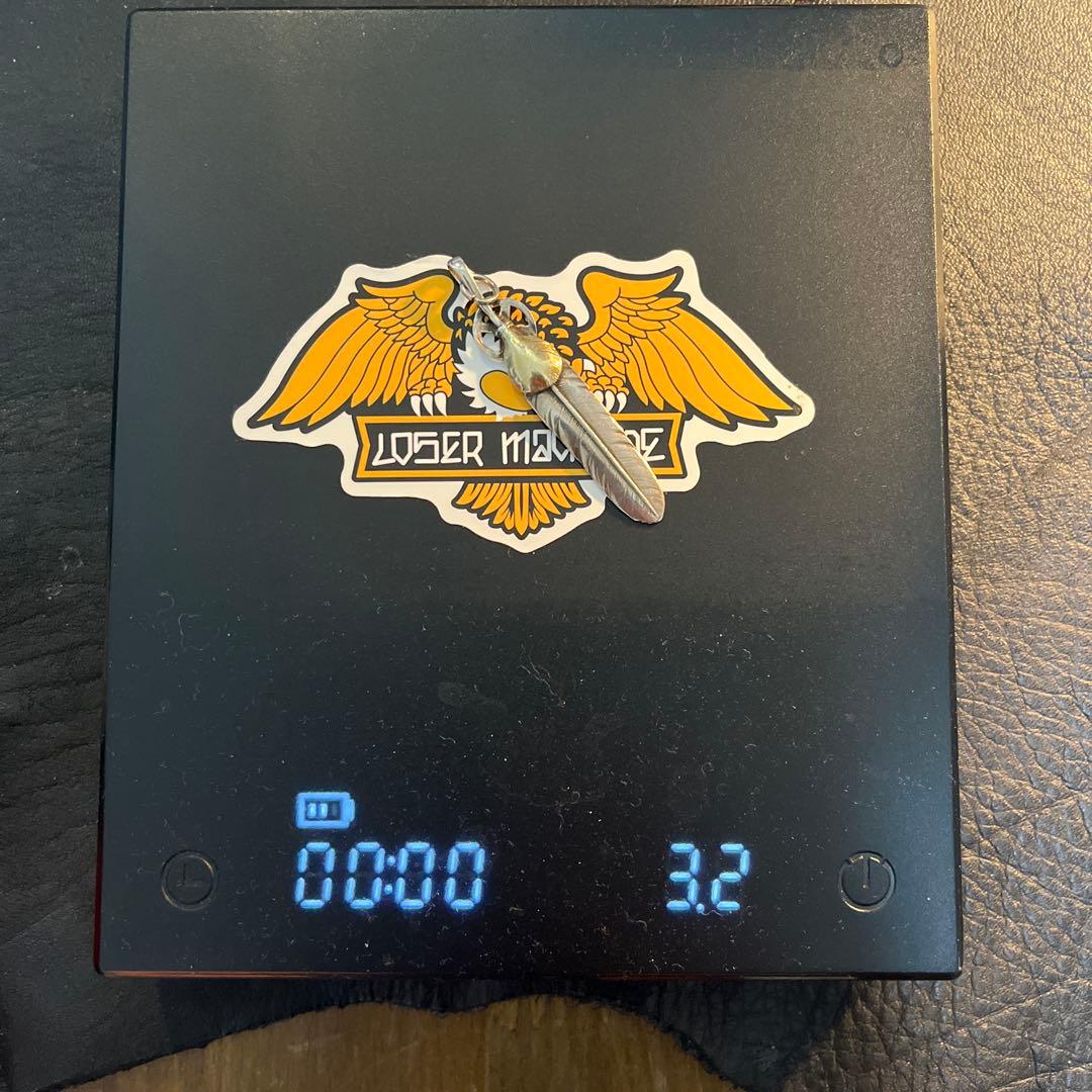 goro's.ストレートハートフェザー. ハートホイールフェザー