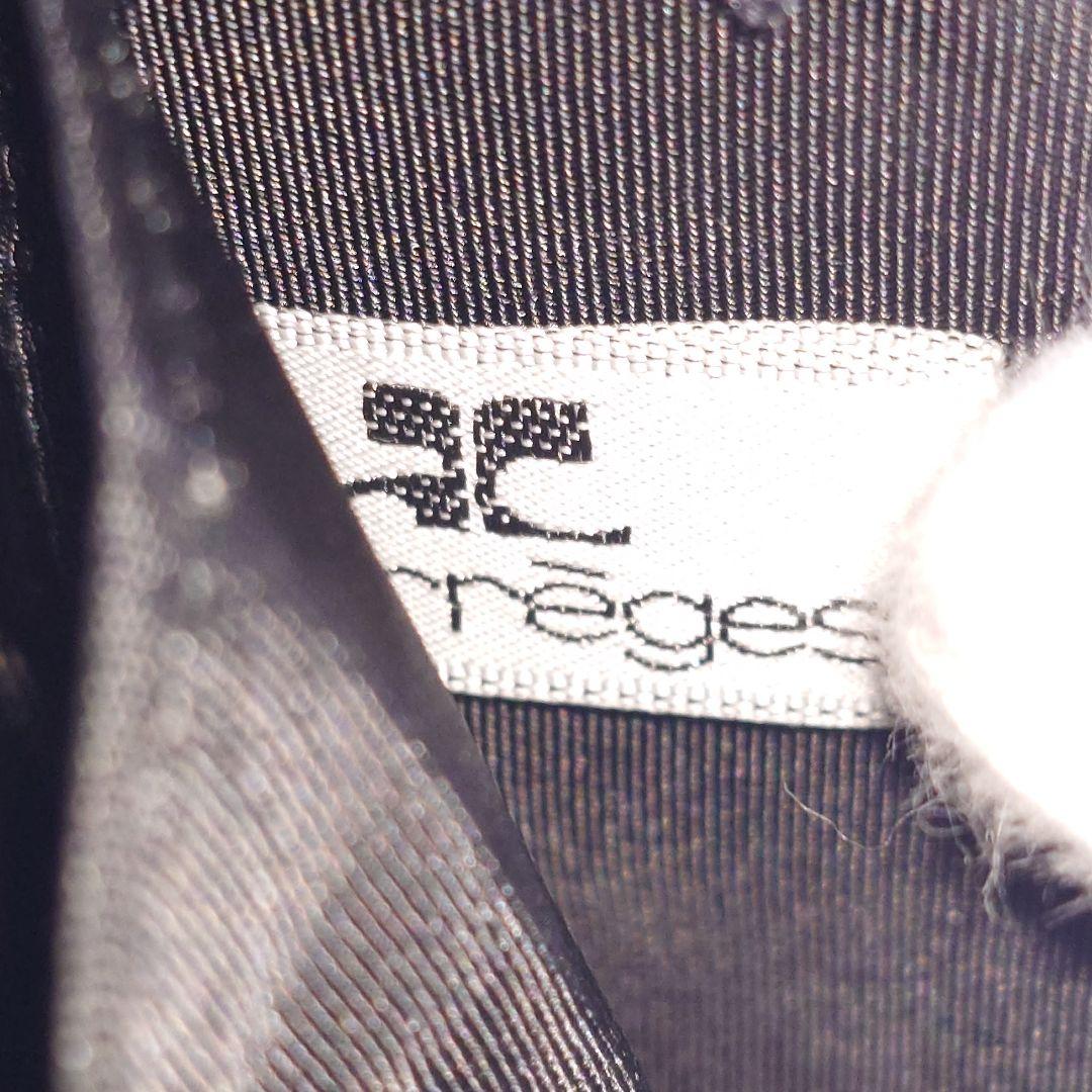 ✨courrèges クレージュ ハンドバッグ フォーマル ブラック ハート金具