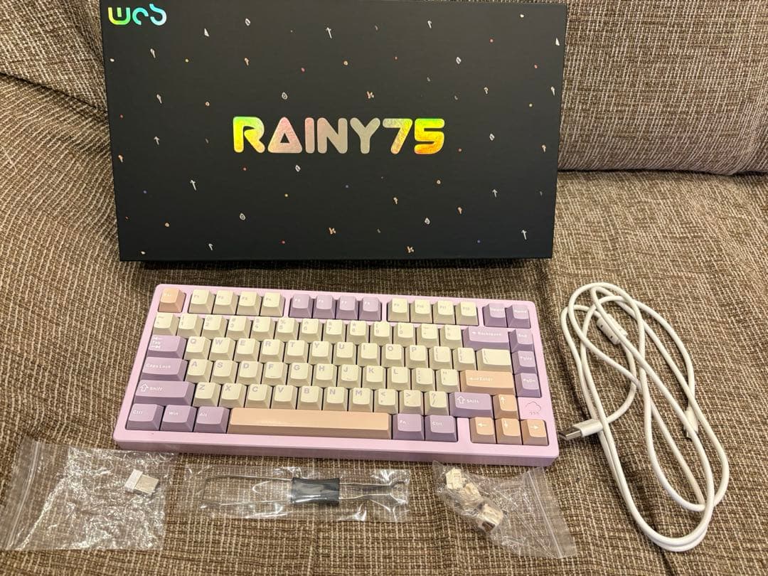 美品 Rainy75 pro メカニカルキーボード