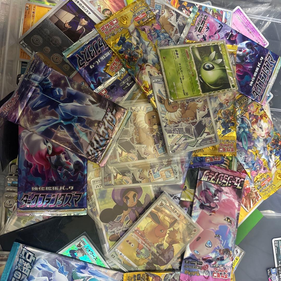 ポケモン引退品バラパックなどシングルカード