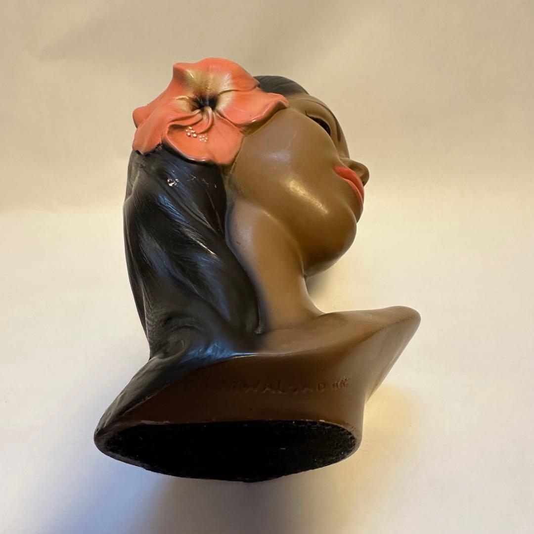 激レア50年代オリジナルmarwalマーワルハワイアンフラバストヘッドビンテージ