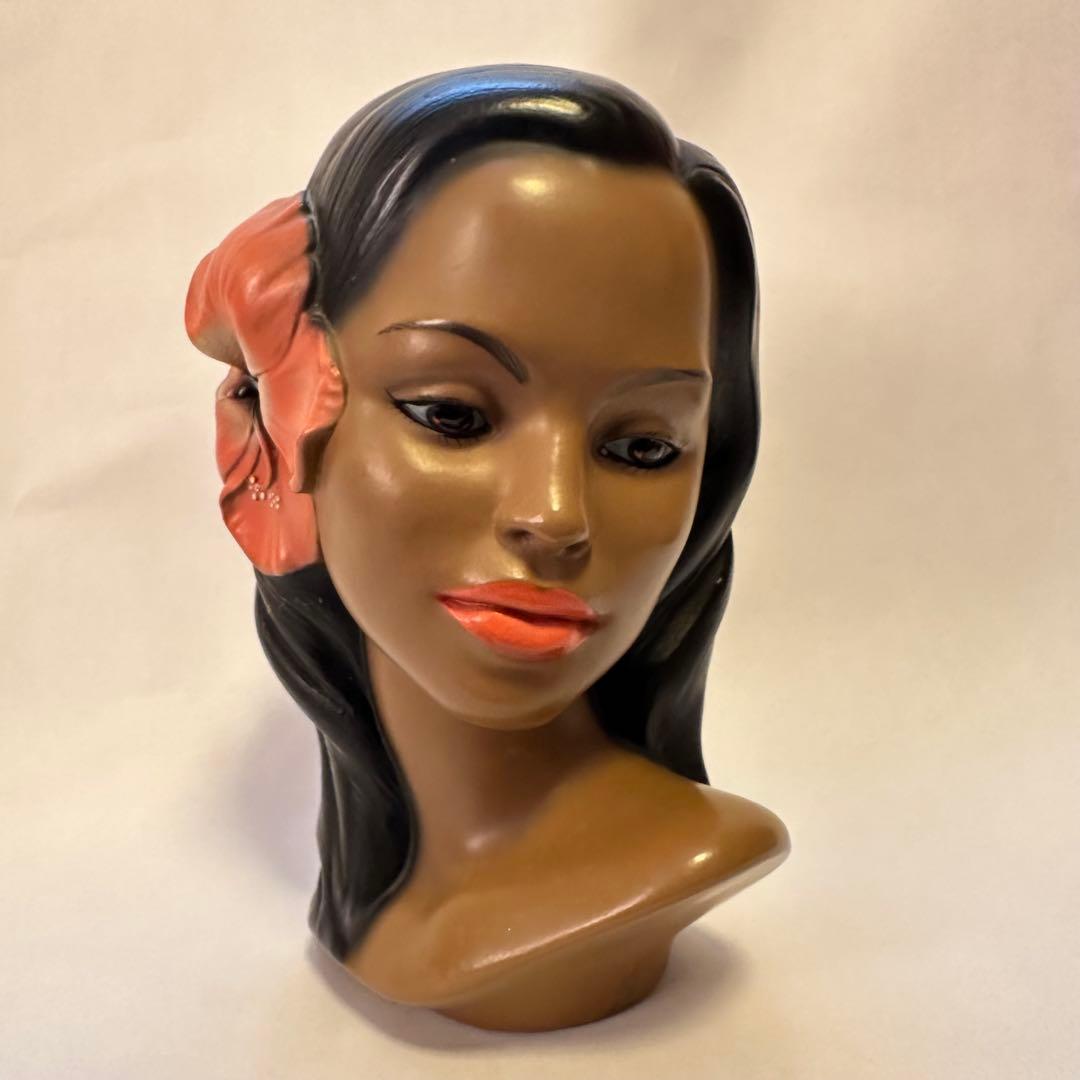 激レア50年代オリジナルmarwalマーワルハワイアンフラバストヘッドビンテージ