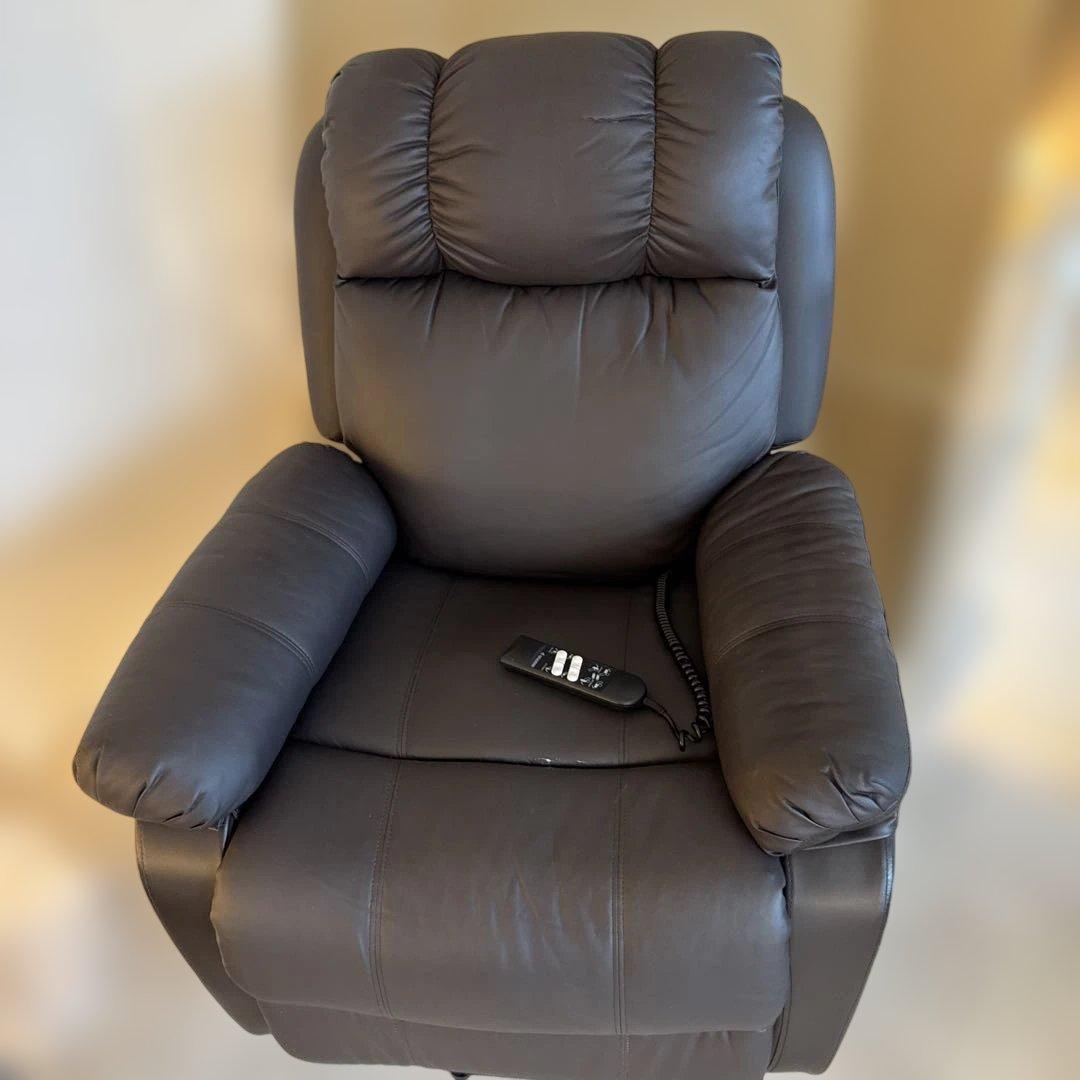 R【現地引渡し2台目購入】チェア SHIFFON Jr-S ブラウン