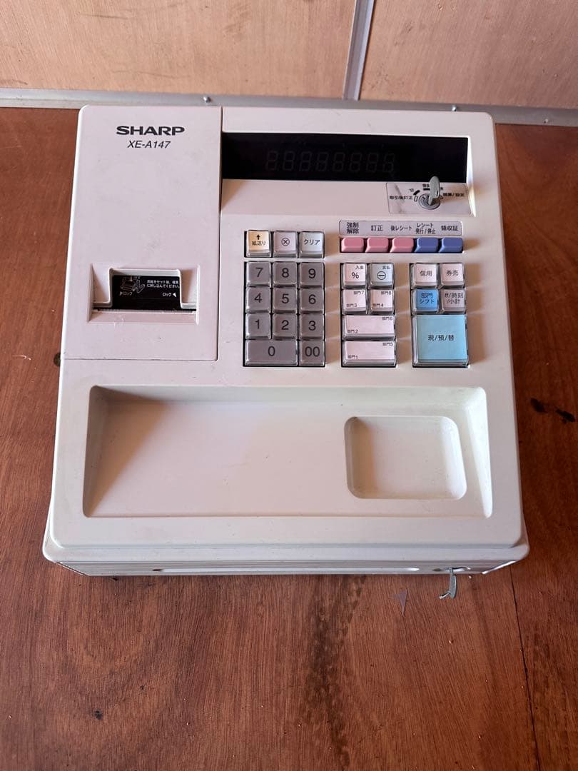 SHARP XE-A147 レジスター　ジャンク？