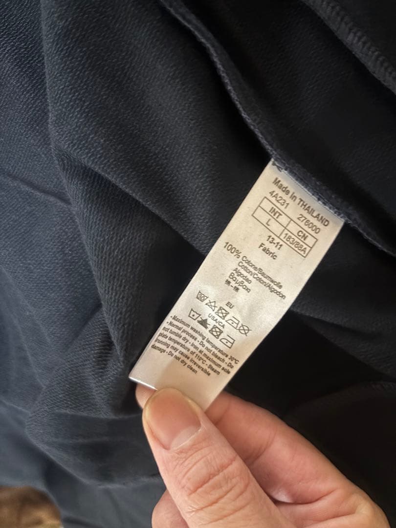 EA7 セットアップ ジップアップ トレーナー