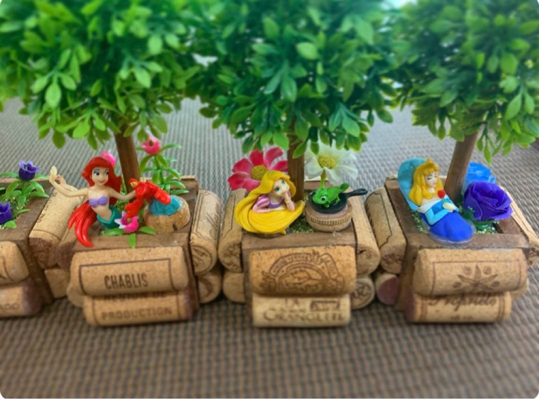 ディズニープリンセスオブジェ