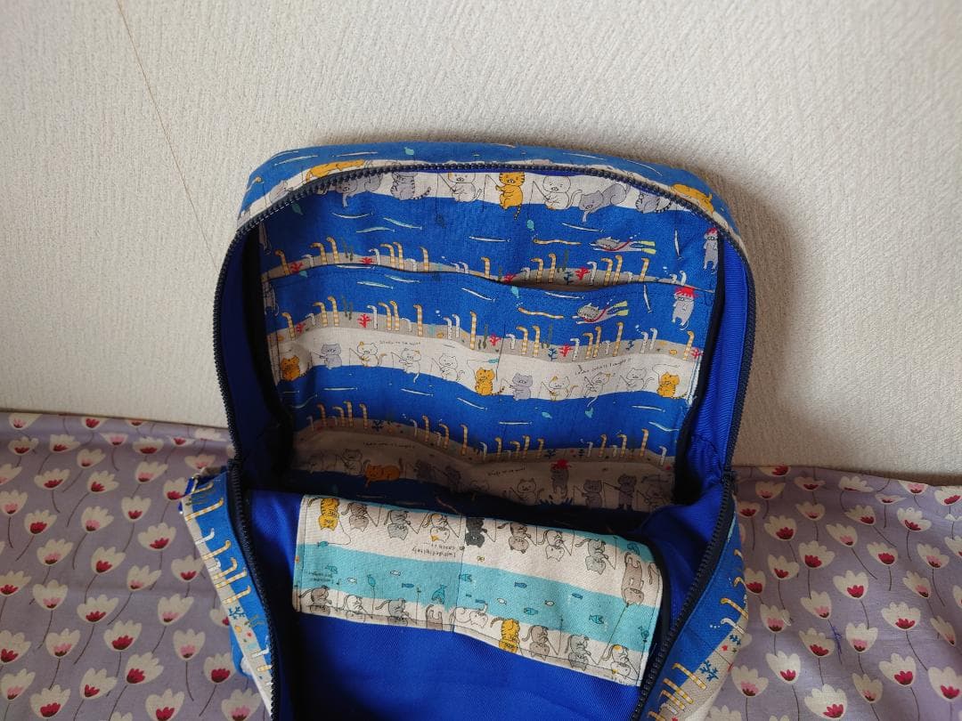 【チャッピー】 猫柄　トートバック＆リュックset