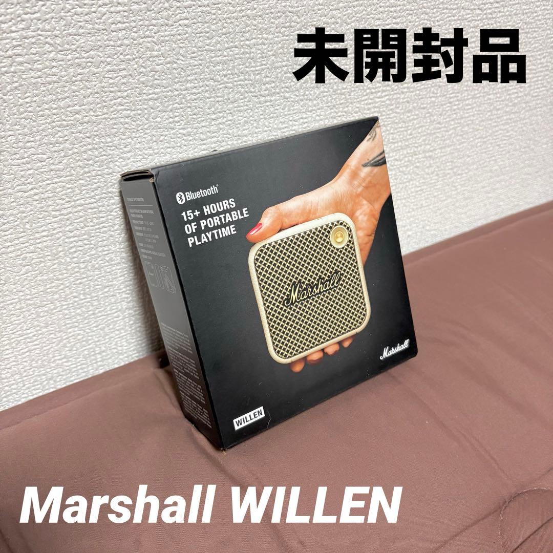 【新品未開封】Marshall★WILLEN★ワイヤレススピーカー★マーシャル★