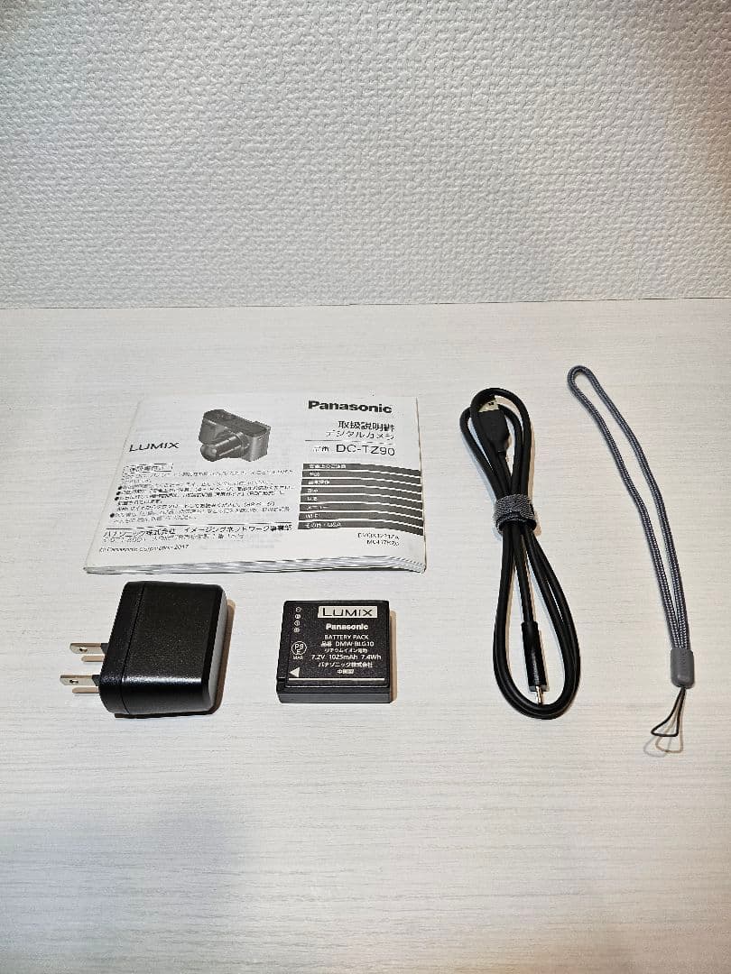 [完動美品]LUMIX DC-TZ90 コンパクトデジタルカメラ