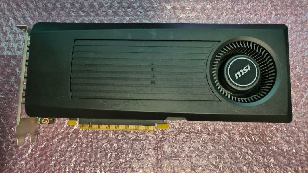 MSI RTX 2060 SUPER 8G 動作確認済み