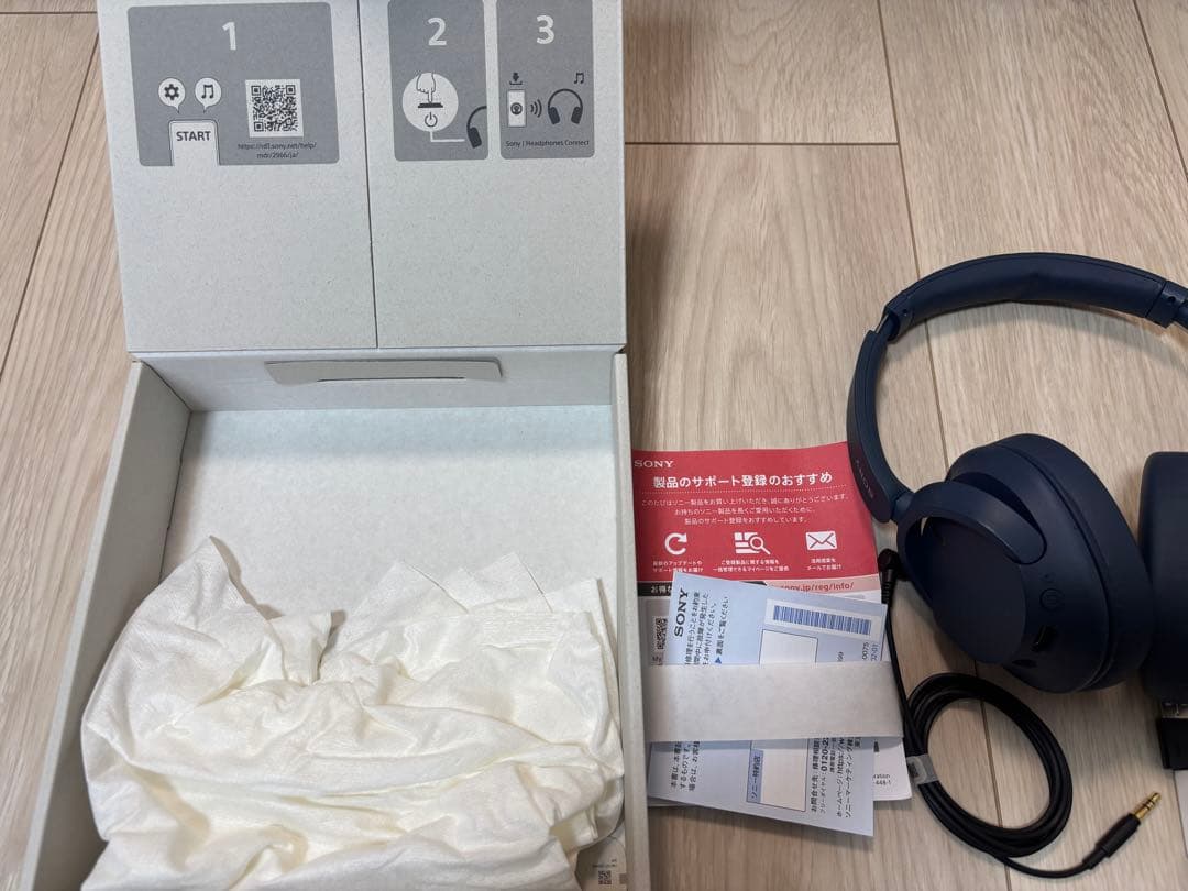 wh-ch720n ブルー　本体・付属品完備