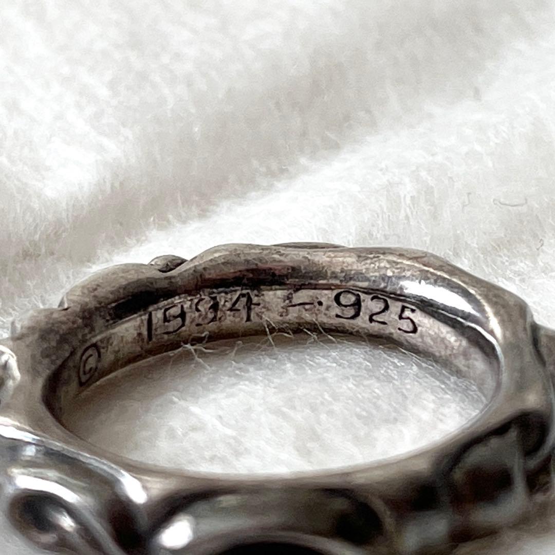 CHROME HEARTS リング　スクロールバンドリング　メンズ 19.5号
